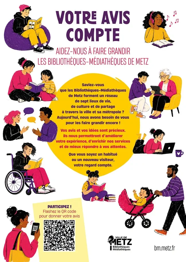 À Metz, les usagers peuvent peser sur leurs bibliothèques: ce qu'il faut retenir