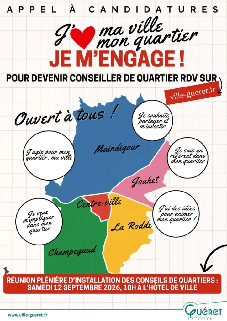 À Guéret, les habitants peuvent agir pour leur quartier