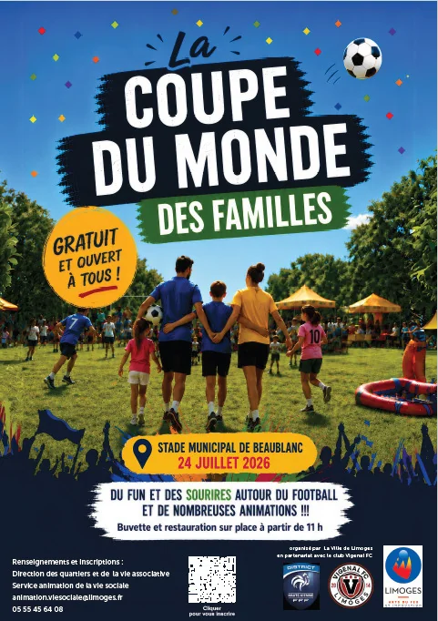 Limoges : la Coupe du monde des familles est gratuite