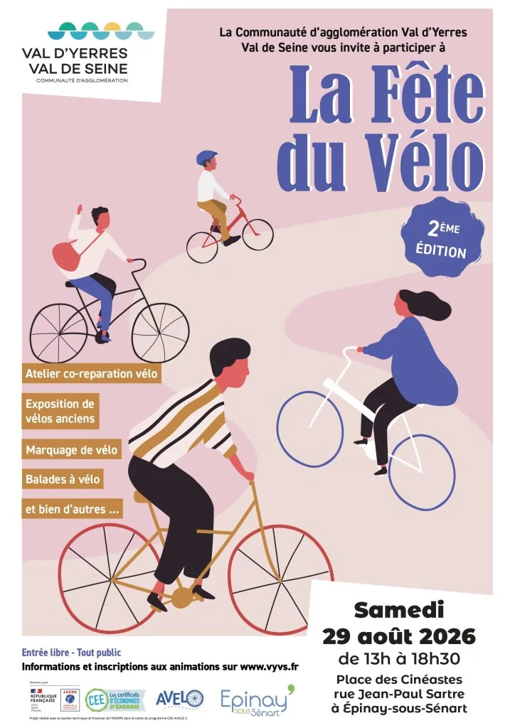 À Épinay-sous-Sénart, un après-midi gratuit autour du vélo le 29 août