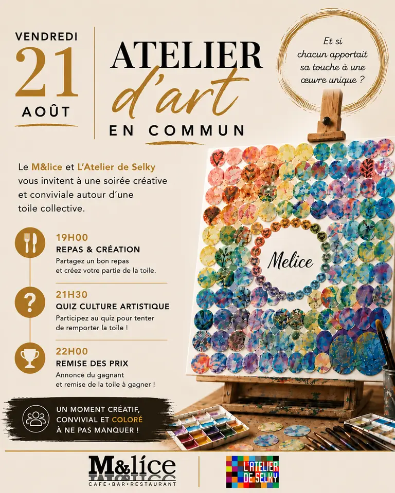 À Montpellier, le dîner du 21 août se peint à plusieurs
