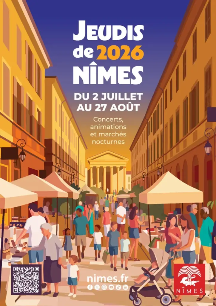 Les Jeudis de Nîmes animent gratuitement l’été jusqu’au 27 août