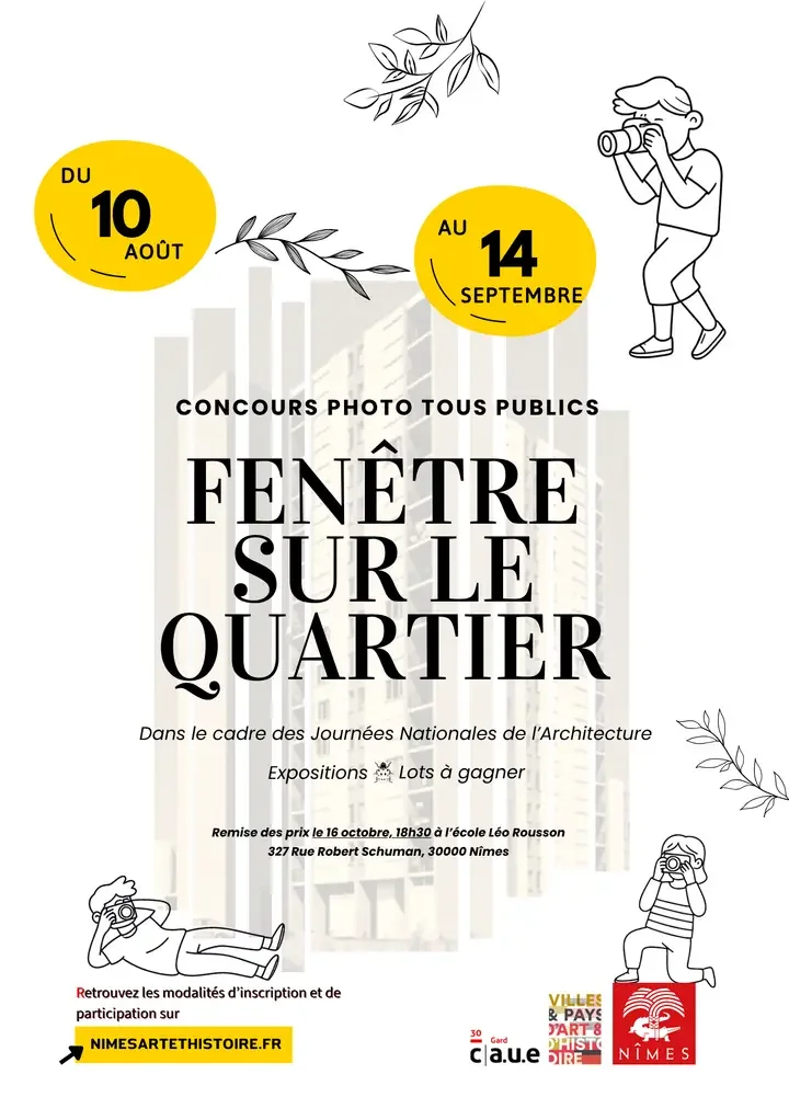 Nîmes : « Fenêtre sur le quartier » gratuit jusqu’au 14 septembre: ce qu'il faut retenir