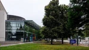 Le Tambour, salle de spectacle du centre culturel de l'université Rennes 2, France.