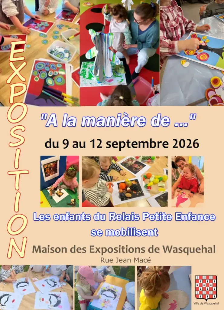 « À la manière de… » à Wasquehal du 9 au 12 septembre