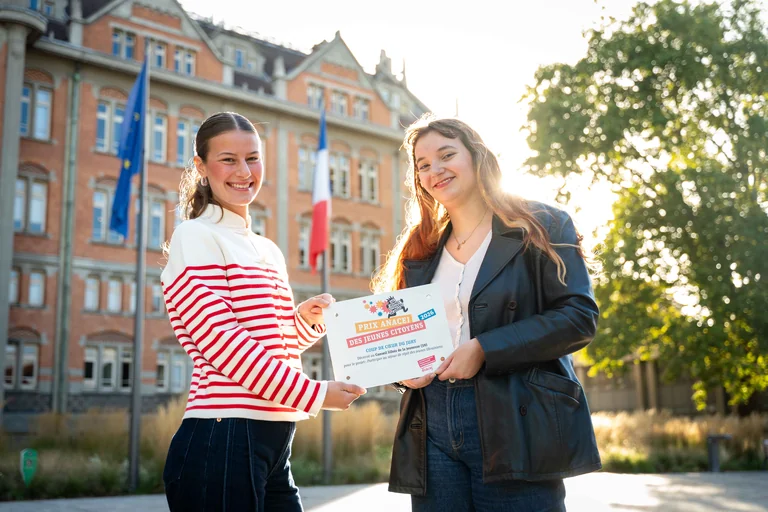 À Lille, des jeunes récompensés pour un accueil venu d'Ukraine