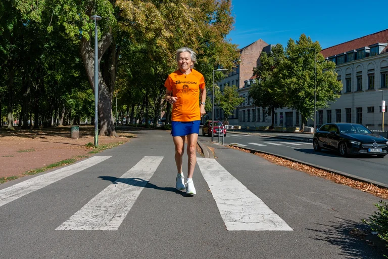 Chantal Langlacé, pionnière du marathon, de retour à Lille